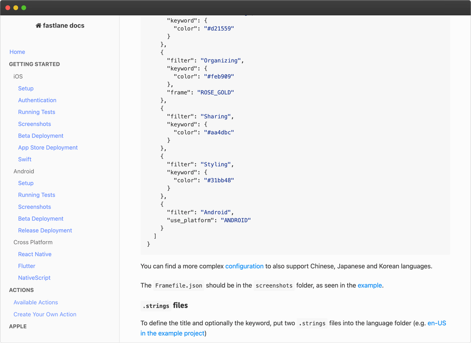 Automated app screenshot generation workflow for release pipelines.