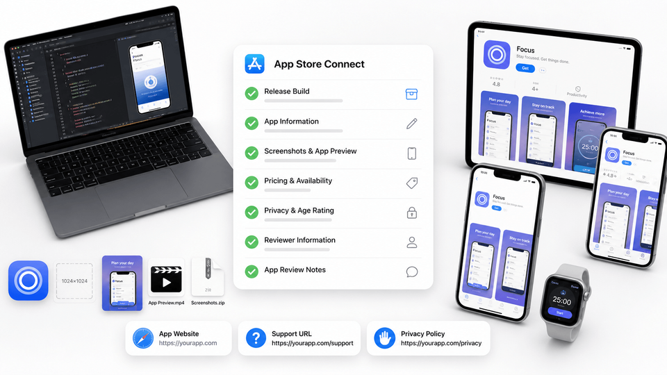 AppScreens template editor for creating app store screenshot designs