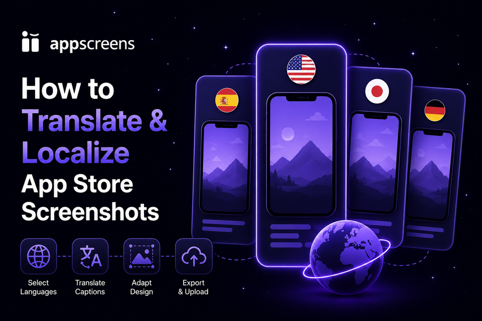 How to Translate and Localize App Store Screenshots with AppScreens