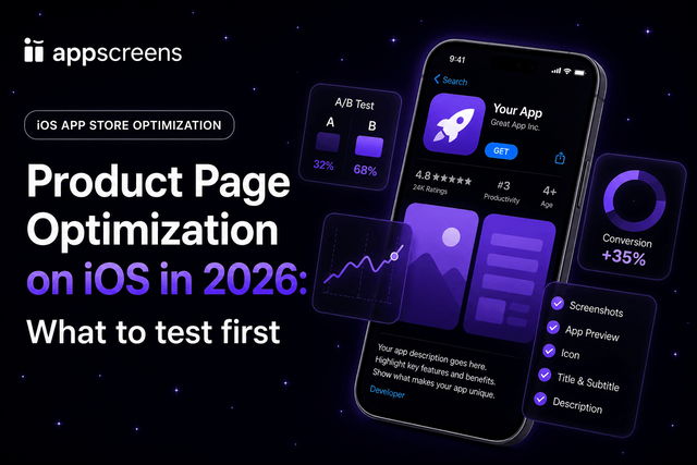 Product Page Optimization on iOS in 2026: What to Test First
