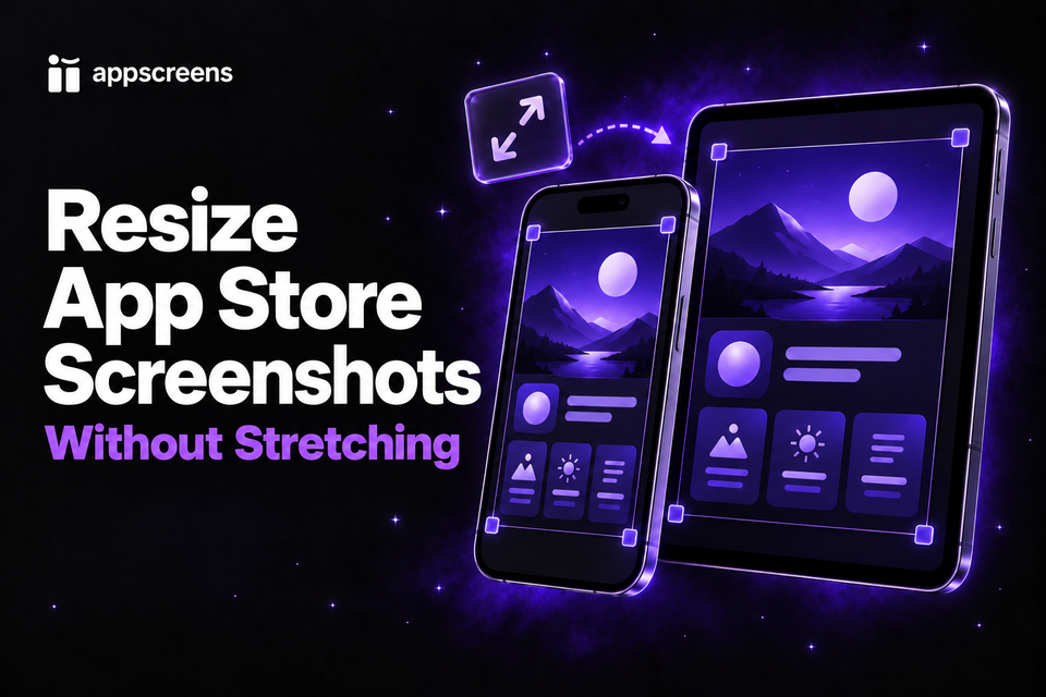 How to Resize App Store Screenshots Without Stretching