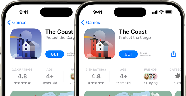 Product Page Optimization screenshot variants for multiple iPhone devices